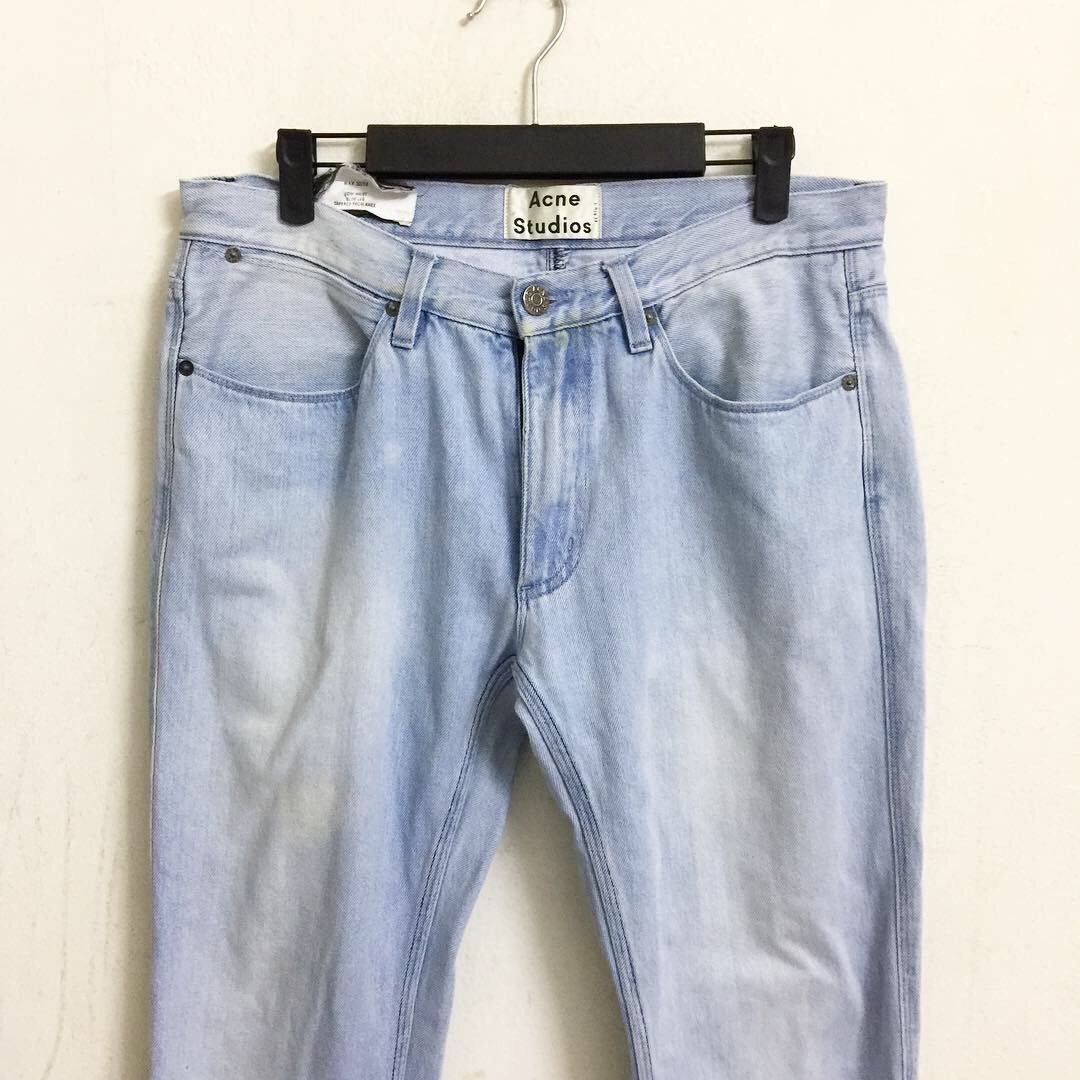 Acne Studios Acne Studio Light Denim Made in Albania Size US 32 / EU 48 - 2 Thumbnail