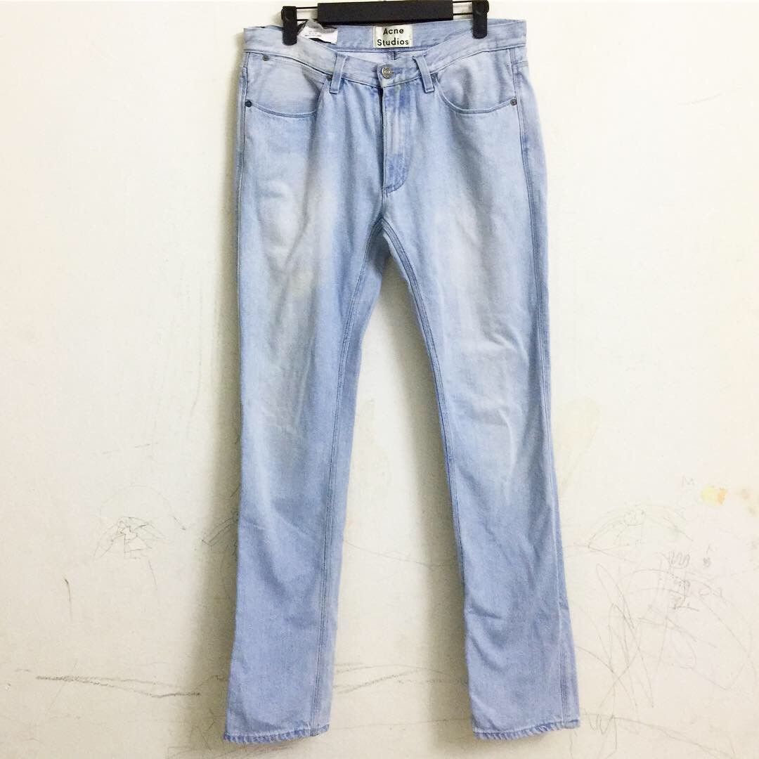 Acne Studios Acne Studio Light Denim Made in Albania Size US 32 / EU 48 - 1 Thumbnail