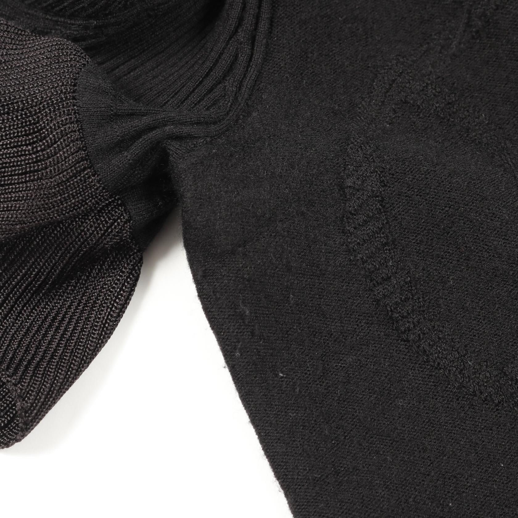 Hermes Hermes Hermes Parfroi Remix Wool Knitwear Leather Tops DUTY FREE for USA Size ONE SIZE - 6 Thumbnail