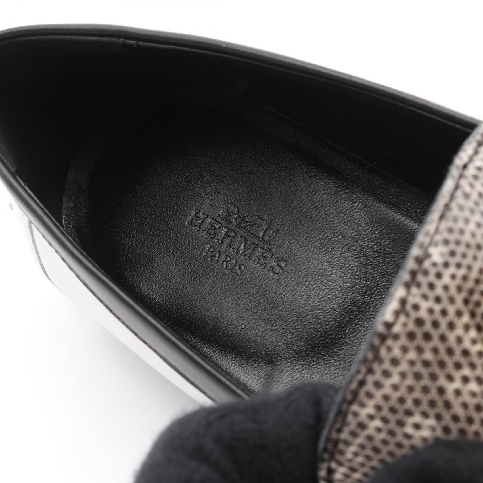 Hermes Hermes Hermes Destin Leather Loafers Leather Shoes DUTY FREE for USA Size ONE SIZE - 5 Thumbnail