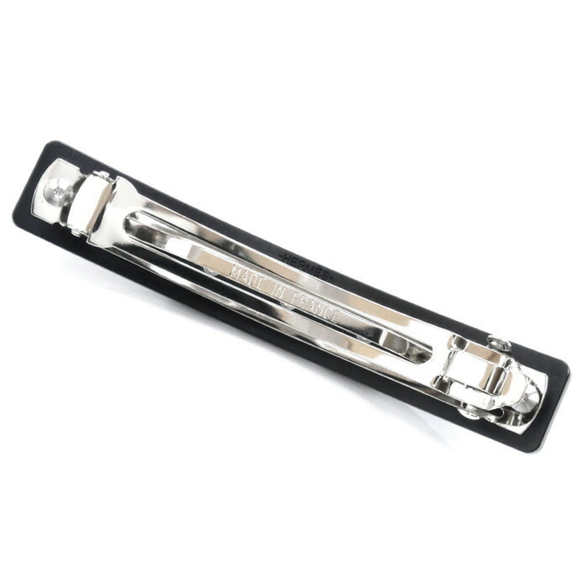 Hermes HERMES Aluminum Crewe Medor GM Barrette Size ONE SIZE - 2 Thumbnail