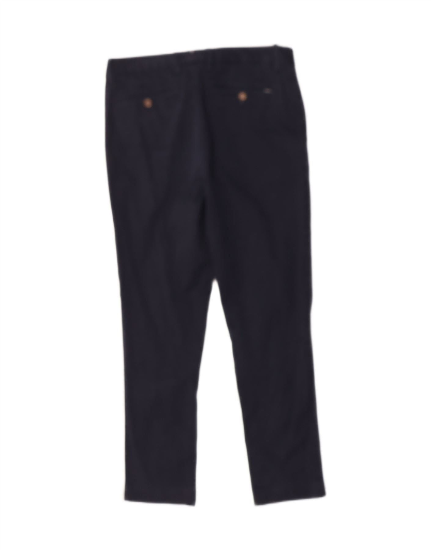 Polo Ralph Lauren Womens Slim Chino Trousers US 6 Medium W30 L27 Navy Blue Size 28" / US 6 / IT 42 - 4 Thumbnail