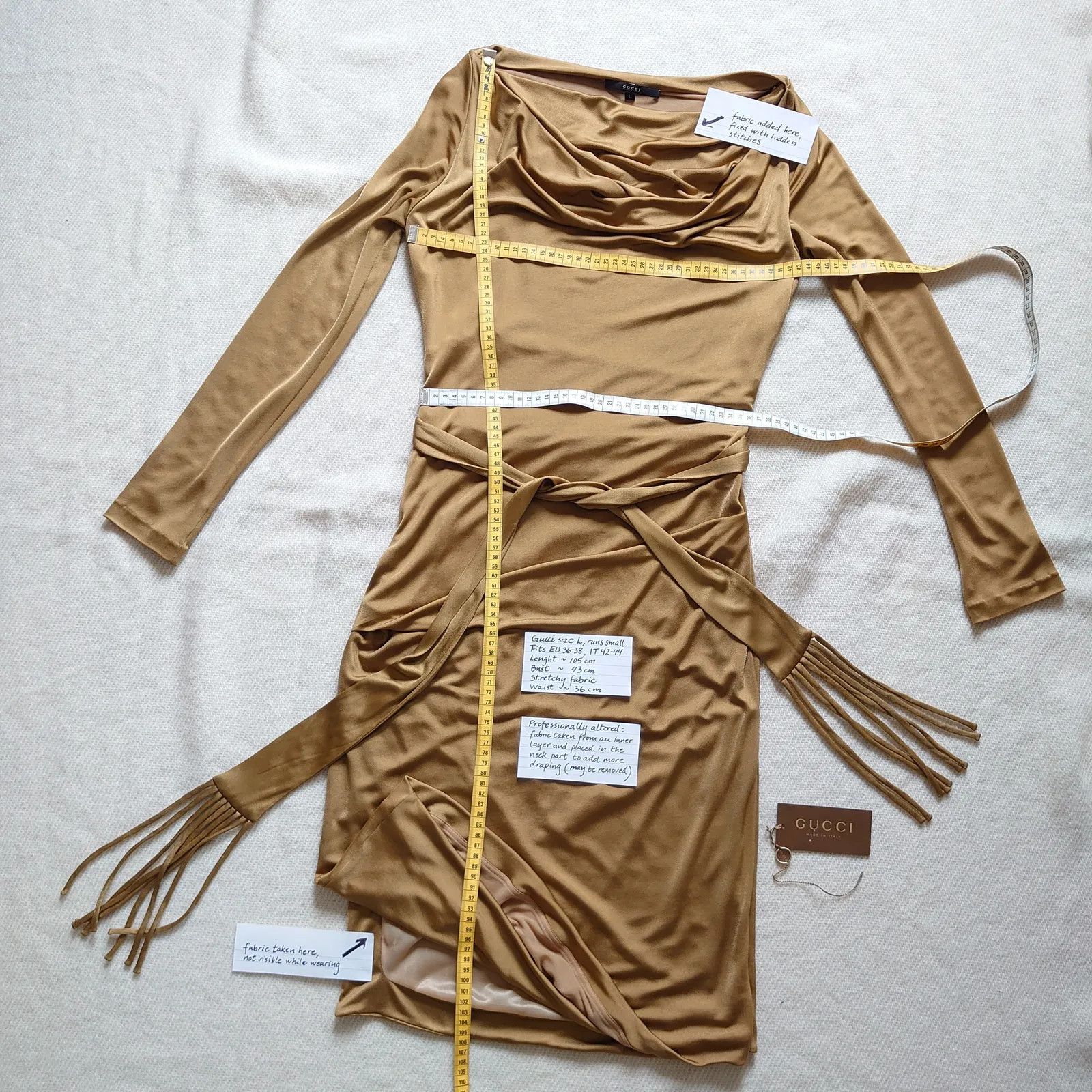 Gucci Gucci Dress Size XS / US 0-2 / IT 36-38 - 5 Thumbnail