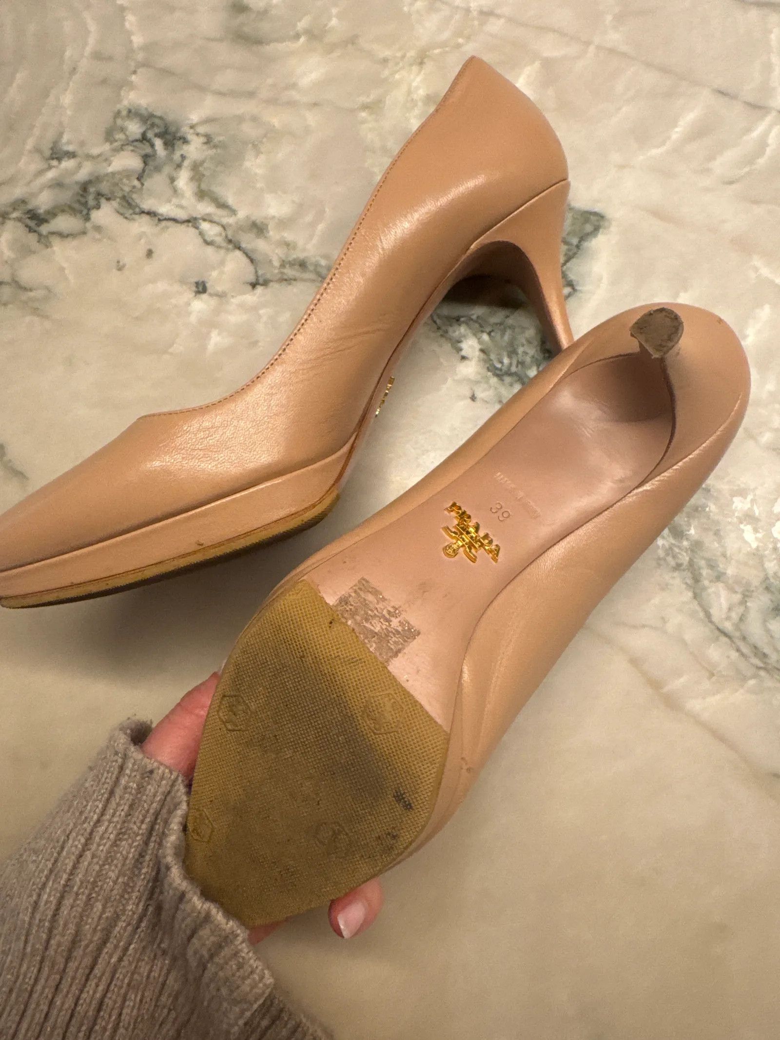 Prada Prada Heels Size US 9 / IT 39 - 3 Thumbnail