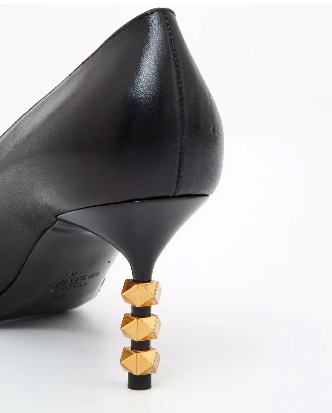 Valentino Valentino Rockstud Sculpted Heel Pumps SIZE 40.5 Size ONE SIZE - 2 Thumbnail