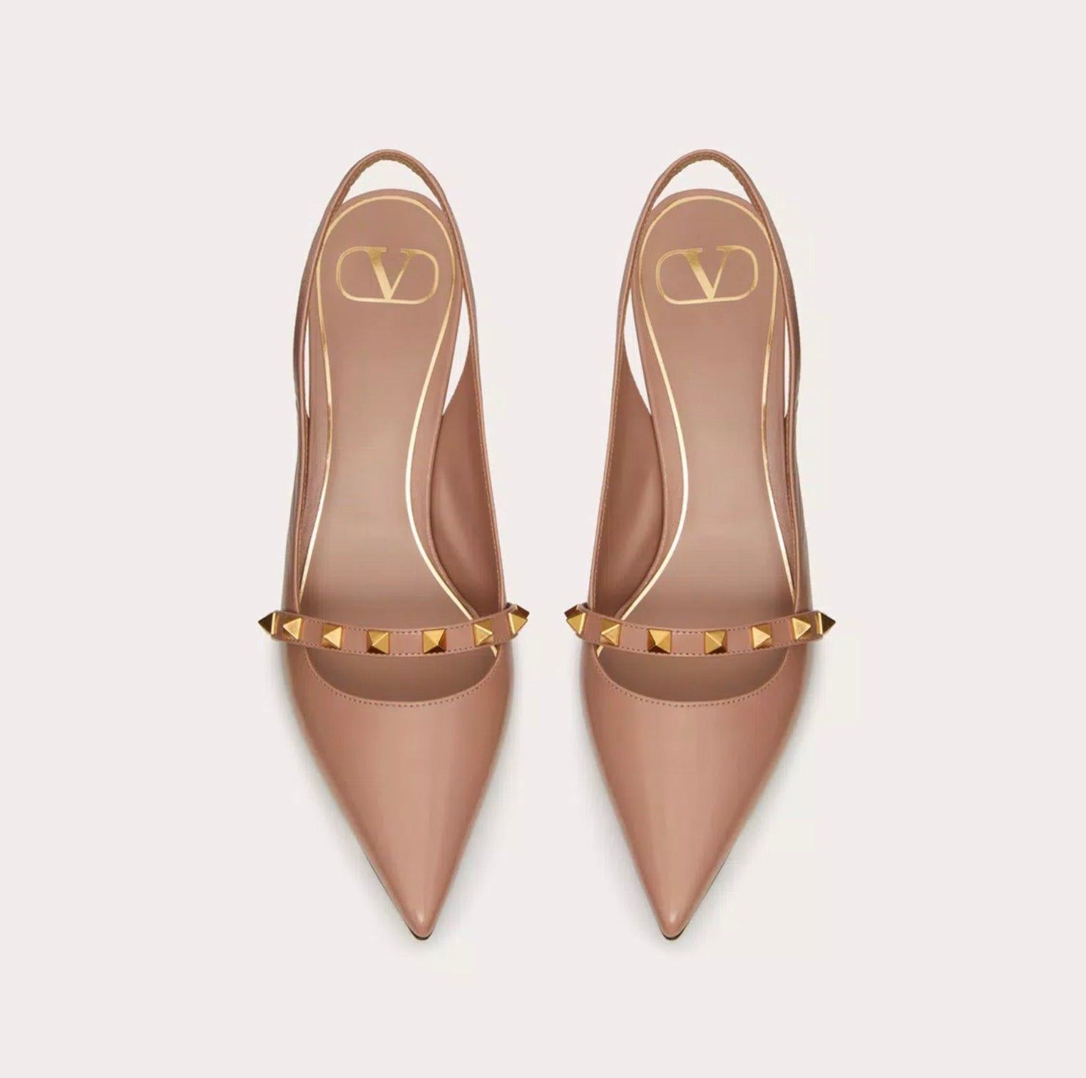 Valentino Valentino Rockstud Sculpted Heel Pumps SIZE 39 Size ONE SIZE - 3 Thumbnail