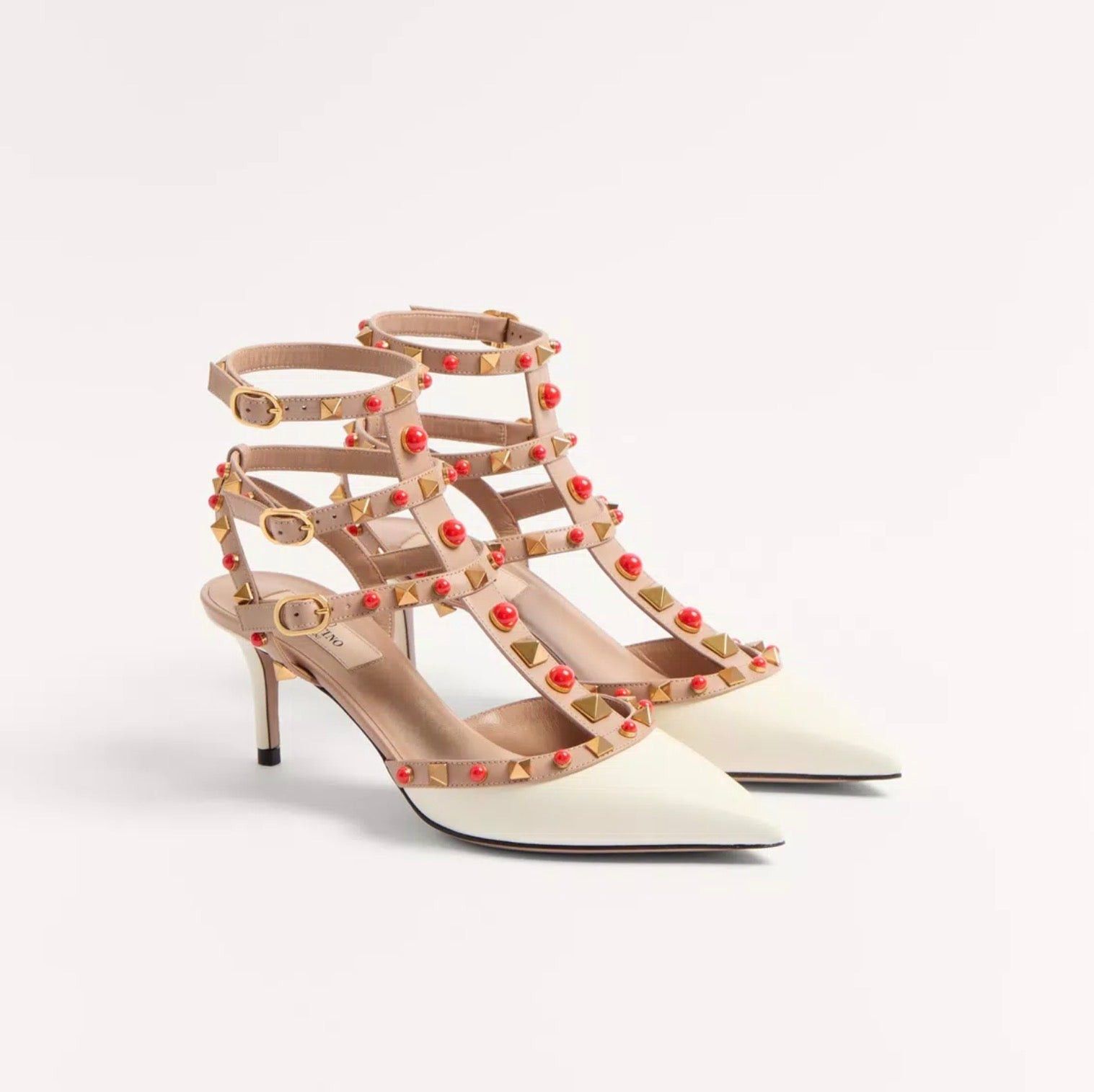 Valentino Valentino Rockstud Cabochon Stones Pumps SIZE 40 Size ONE SIZE - 2 Thumbnail