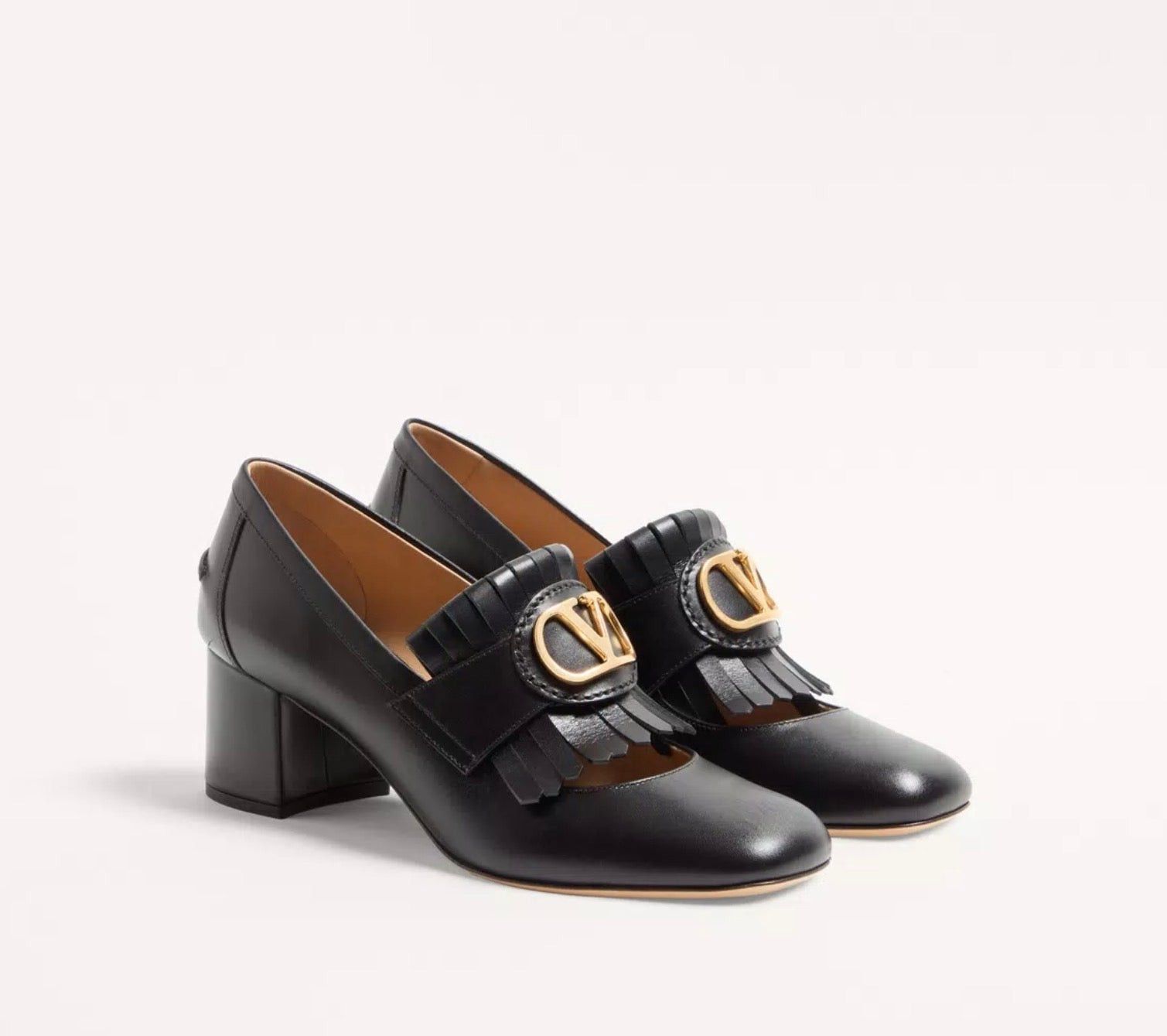Valentino Valentino Vlogo Fringed Pumps SIZE 40 Size ONE SIZE - 2 Thumbnail