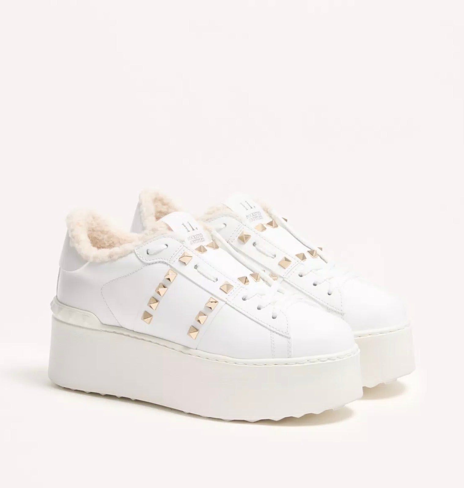 Valentino Valentino Rockstud Untitled Wool Sneakers SIZE 37 Size ONE SIZE - 2 Thumbnail