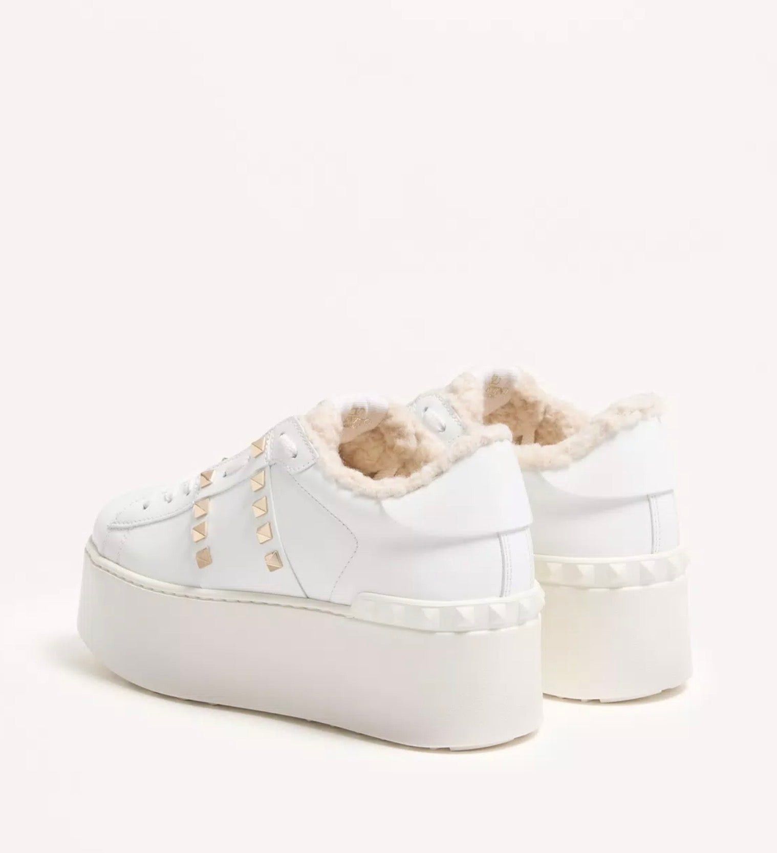Valentino Valentino Rockstud Untitled Wool Sneakers SIZE 40 Size ONE SIZE - 3 Thumbnail
