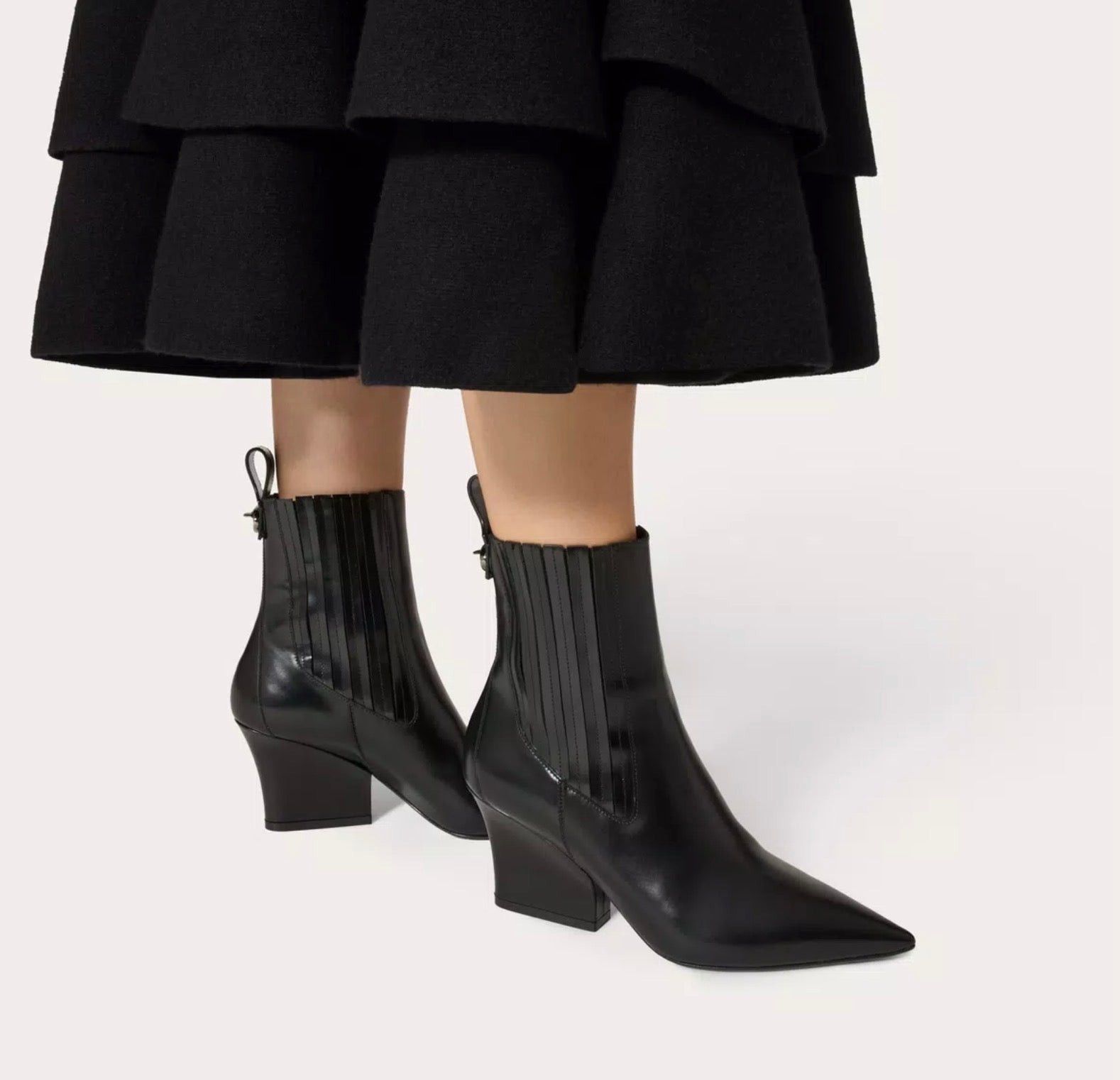 Valentino Vlogo Lockette Beatle Boots SIZE 42