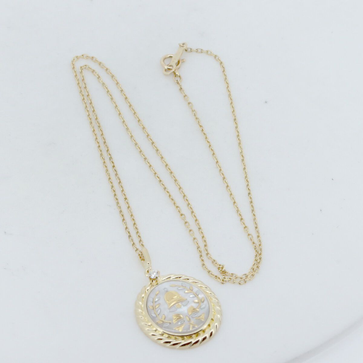 Mikimoto Mikimoto Mikimoto Pique Au750 Necklace Metal Necklace DUTY FREE for USA Size ONE SIZE - 2 Thumbnail