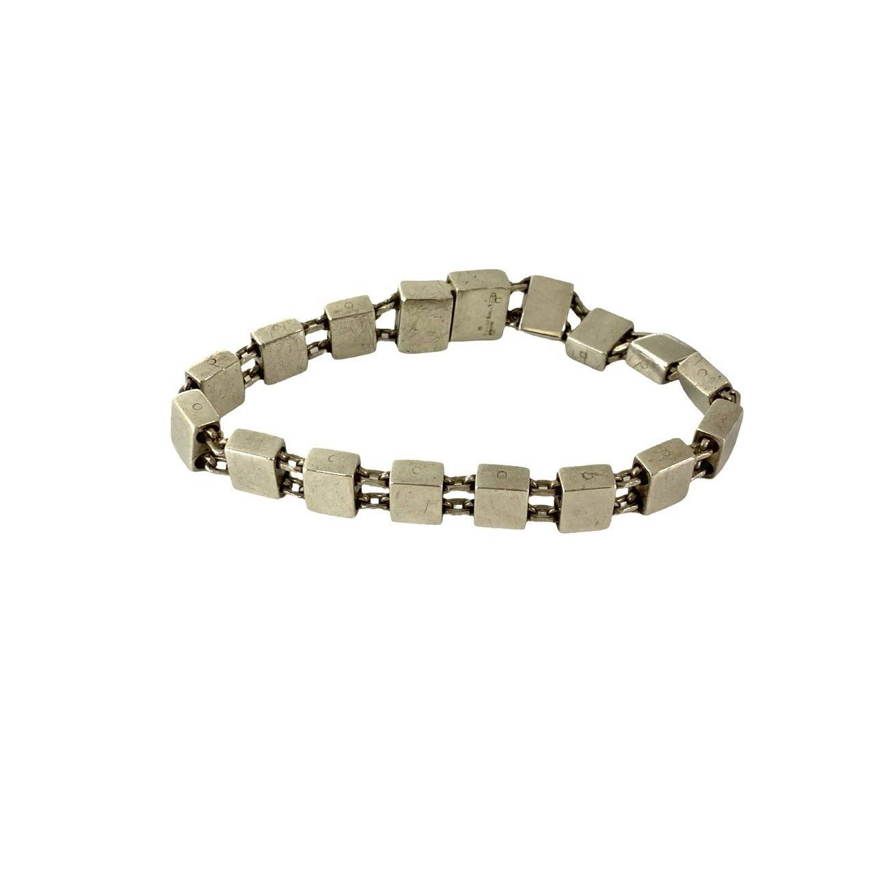 Gucci Gucci Gucci Square Chain Silver 925 Bracelet Metal Bracelet DUTY FREE for USA Size ONE SIZE - 8 Thumbnail