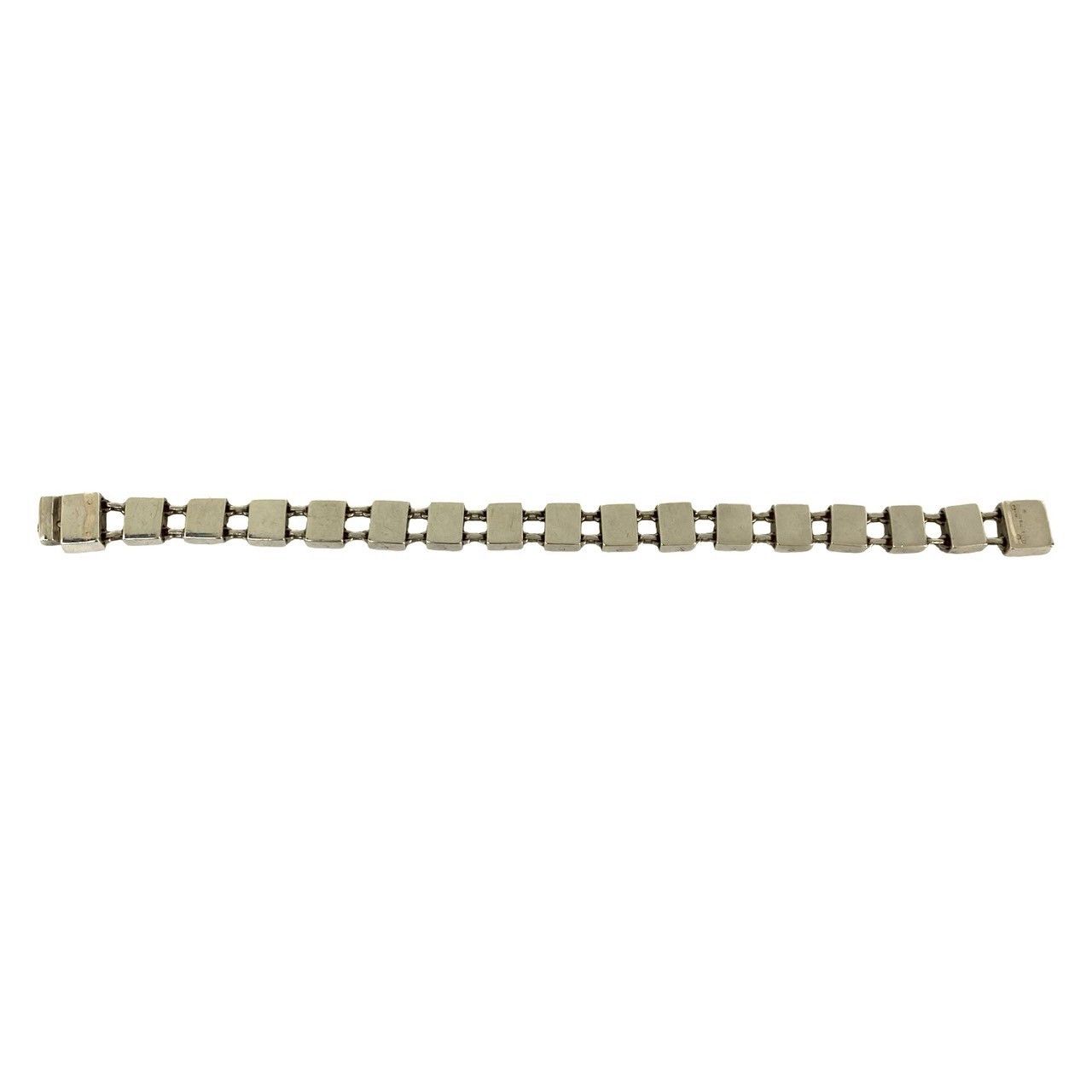 Gucci Gucci Gucci Square Chain Silver 925 Bracelet Metal Bracelet DUTY FREE for USA Size ONE SIZE - 5 Thumbnail