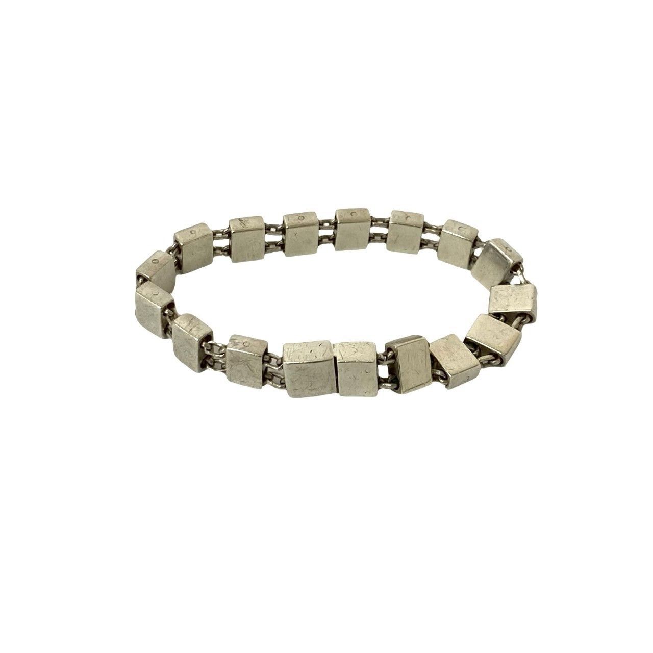 Gucci Gucci Gucci Square Chain Silver 925 Bracelet Metal Bracelet DUTY FREE for USA Size ONE SIZE - 7 Thumbnail