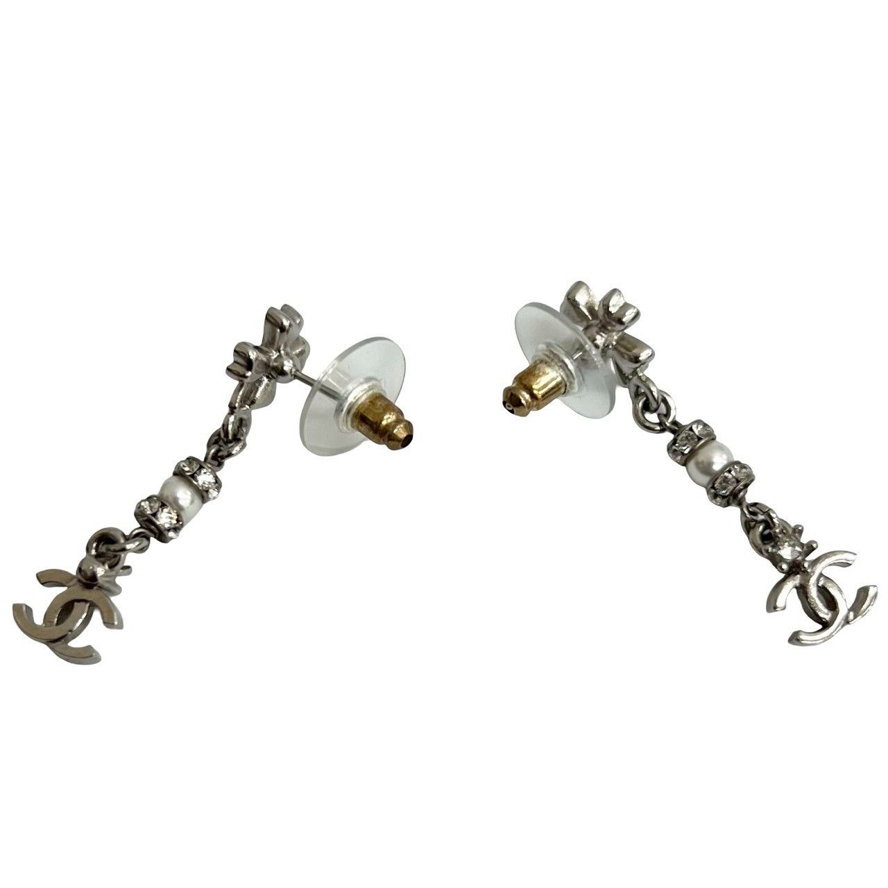 Chanel Chanel Chanel Coco Mark Clover Earrings Metal Earrings DUTY FREE for USA Size ONE SIZE - 6 Thumbnail