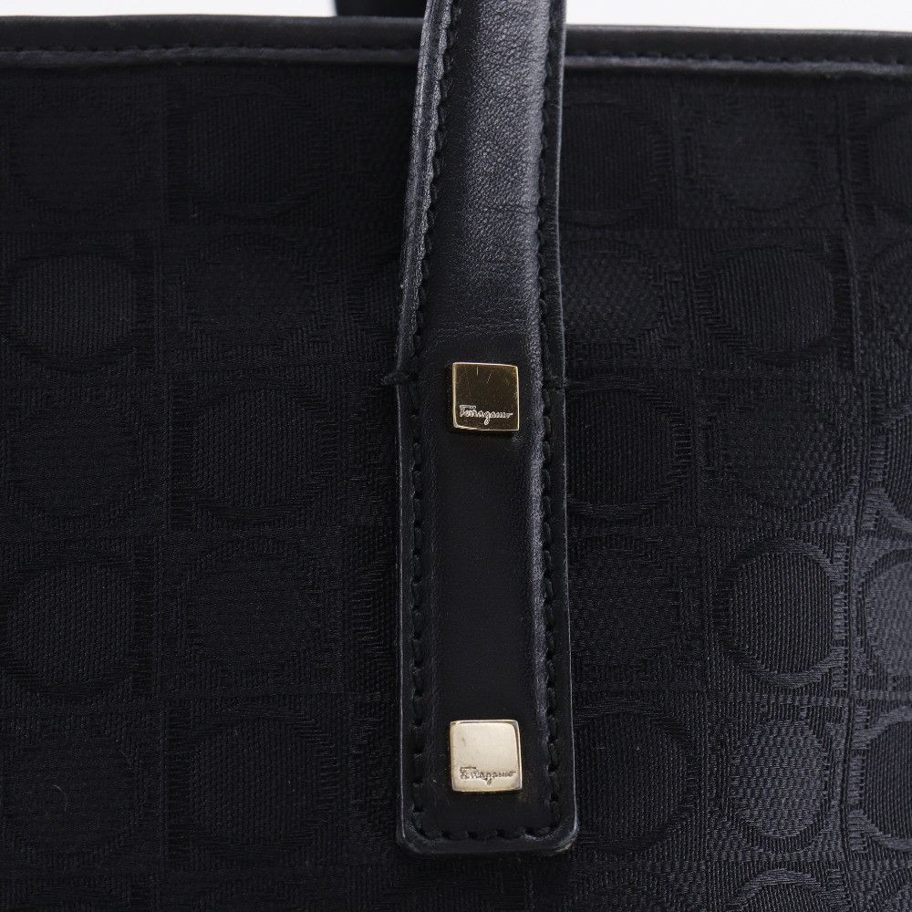 Salvatore Ferragamo Salvatore Ferragamo Salvatore Ferragamo Gancini Nylon Canvas Tote Bag Canvas Tote Bag AU-21-2812 DUTY FREE for USA Size ONE SIZE - 17 Thumbnail
