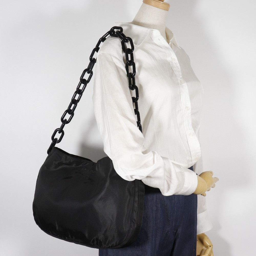 Prada Prada Prada B6431 Nylon Shoulder Bag Plastic Shoulder Bag B6431 DUTY FREE for USA Size ONE SIZE - 12 Thumbnail