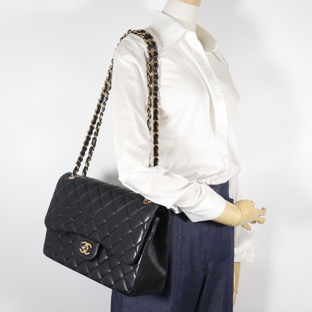 Chanel Chanel Chanel Classic Double Flap Bag Lambskin 2way Shoulder Bag Leather Shoulder Bag A58600 DUTY FREE for USA Size ONE SIZE - 20 Thumbnail