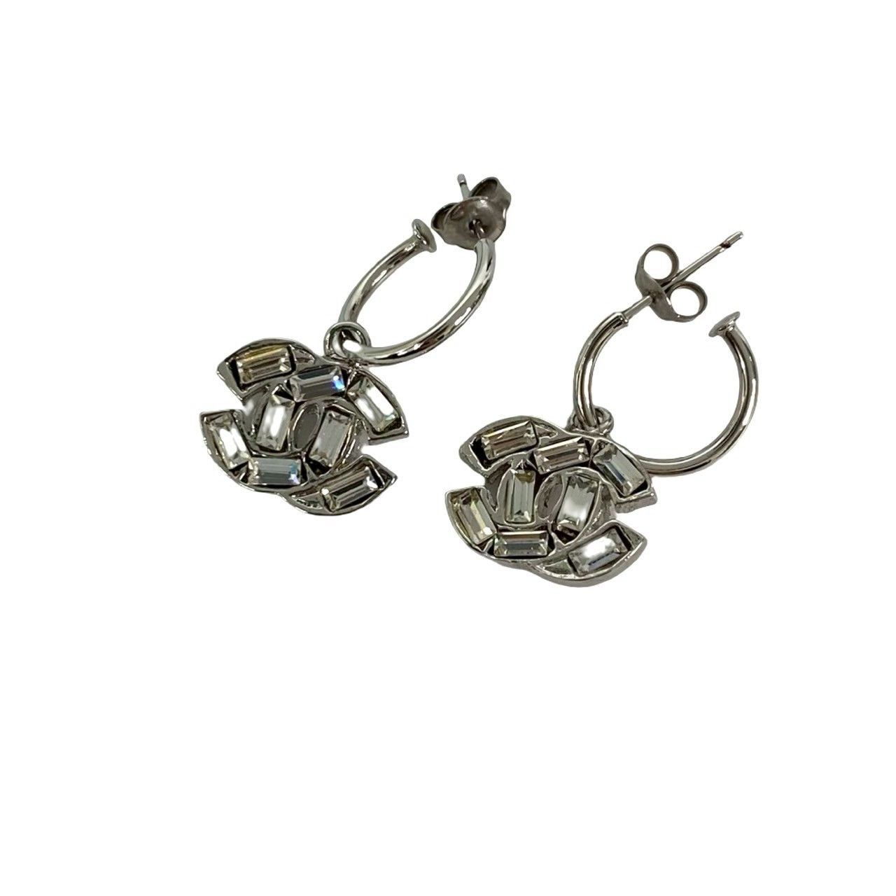 Chanel Chanel Chanel Coco Mark Earrings Metal Earrings DUTY FREE for USA Size ONE SIZE - 4 Thumbnail