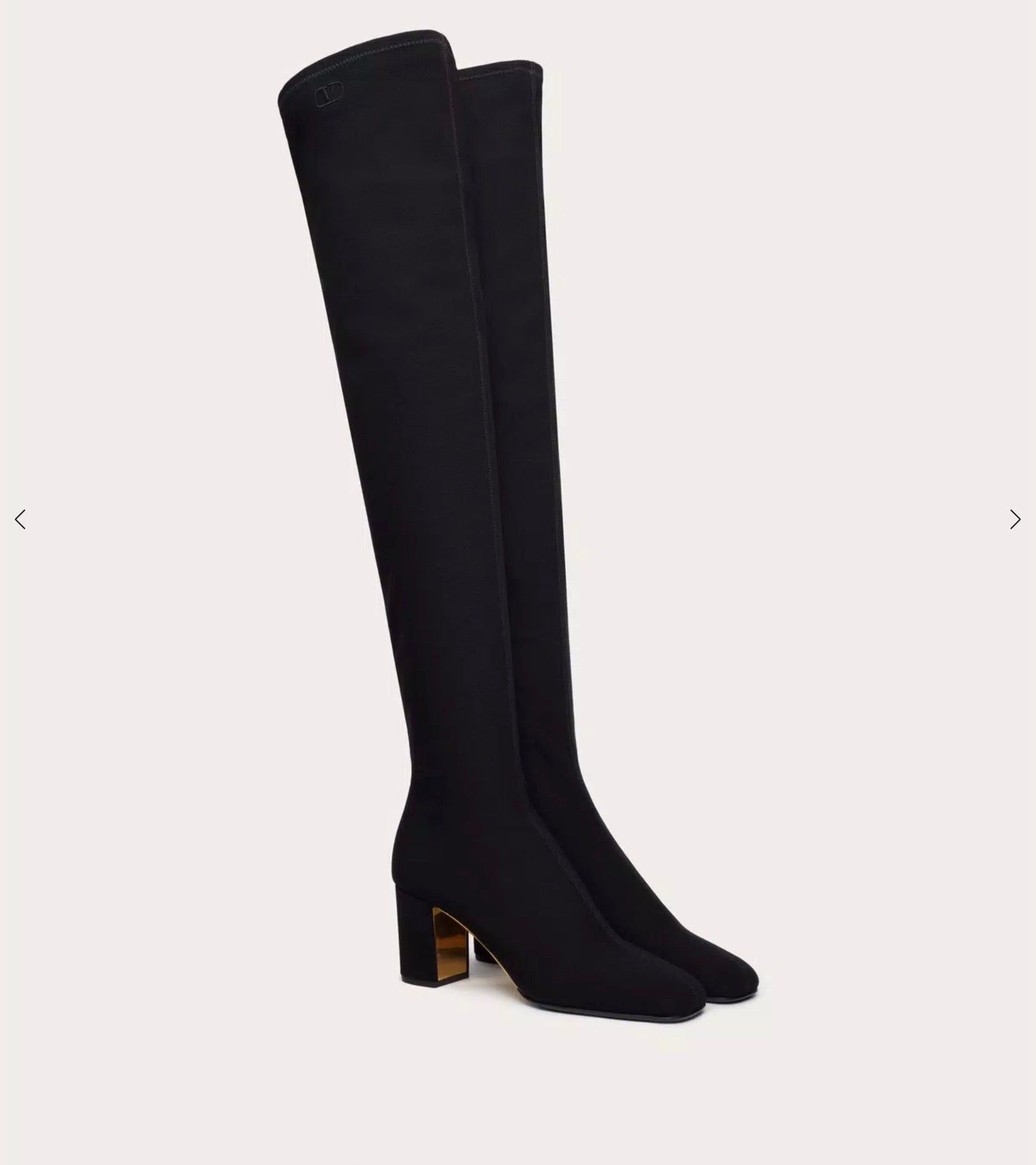 Valentino Valentino Golden Walk Over The Knee Boots SIZE 35.5 Size ONE SIZE - 2 Thumbnail