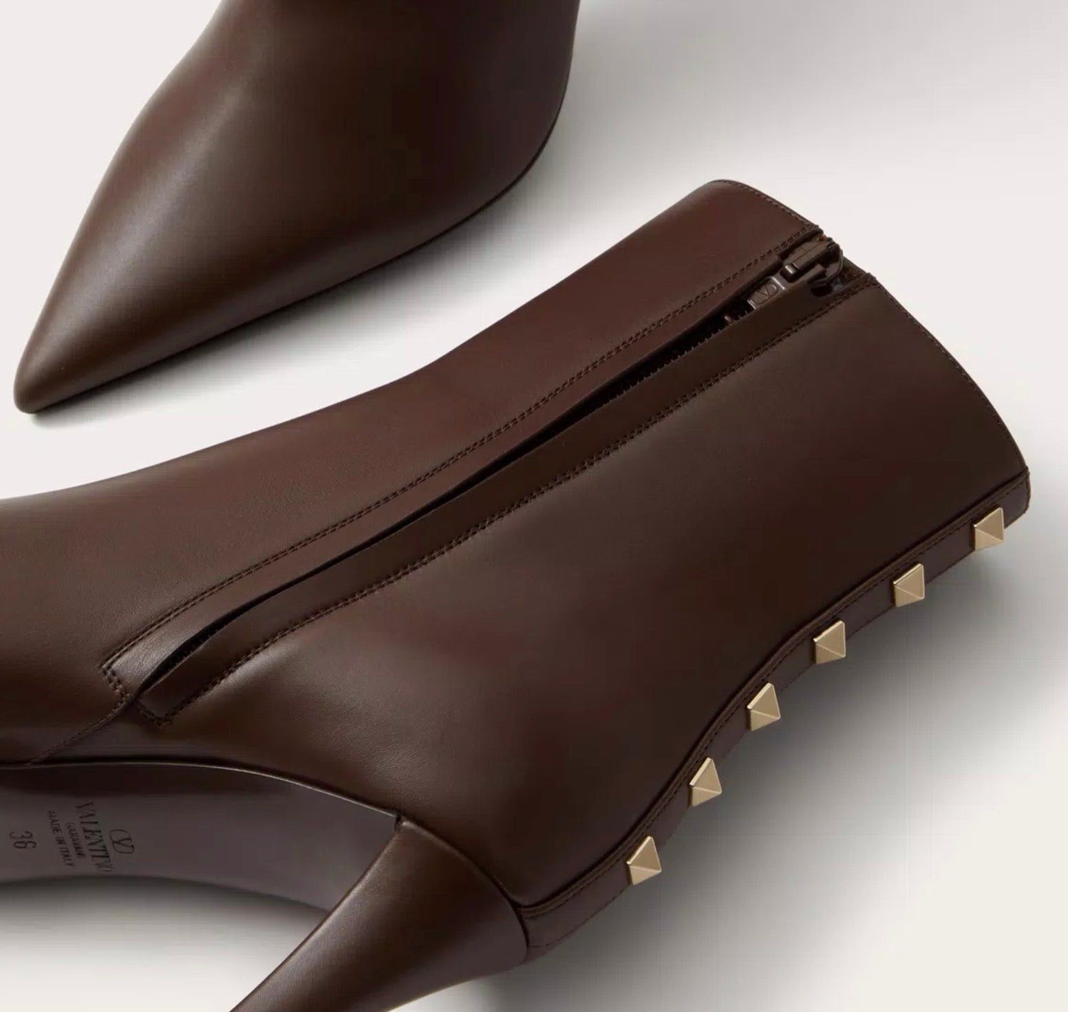 Valentino Valentino Rockstud Ankle Boots SIZE 40.5 Size ONE SIZE - 4 Thumbnail