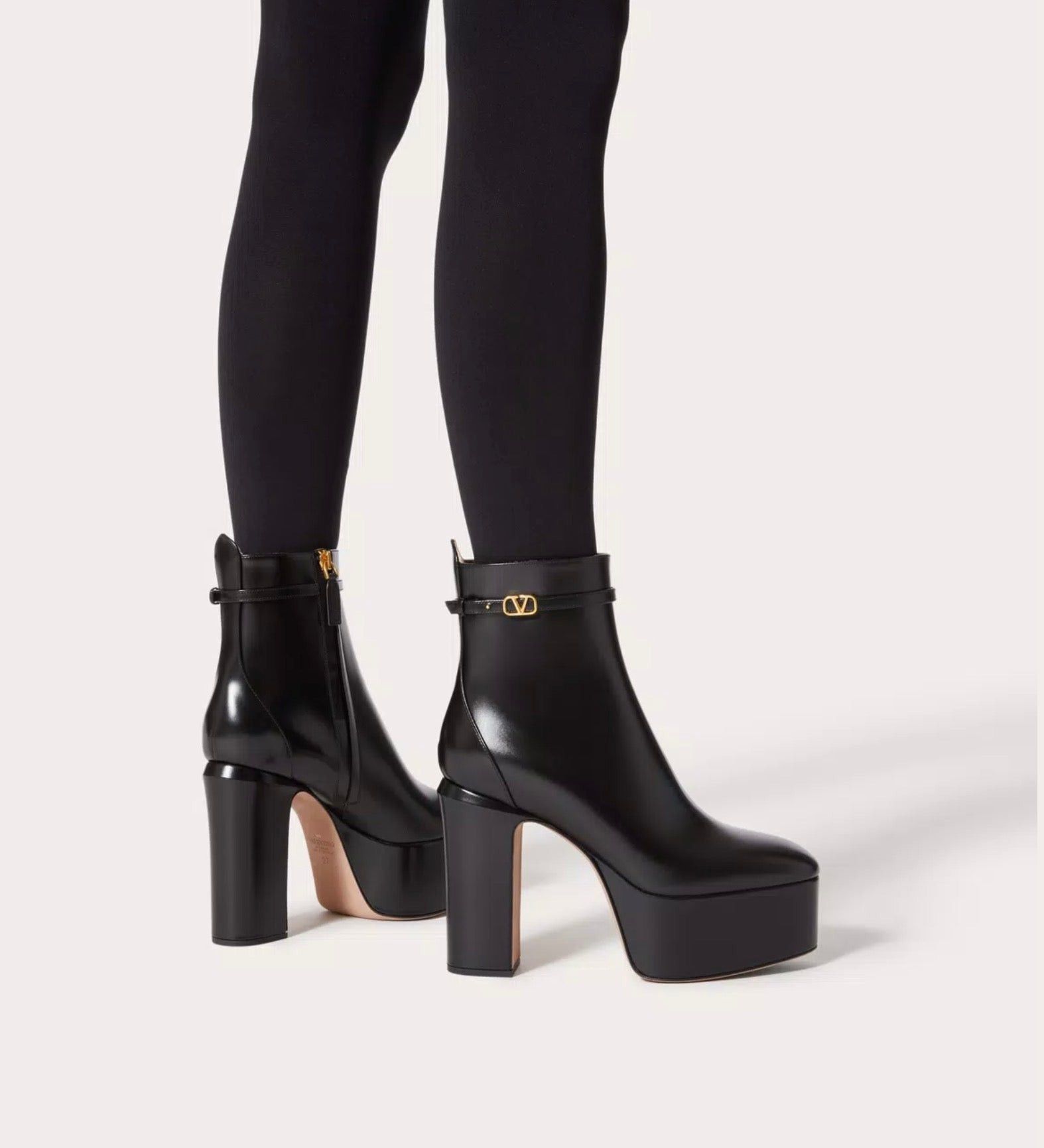 Valentino Valentino Tan-Go Platform Ankle Boots SIZE 37 Size ONE SIZE - 3 Thumbnail