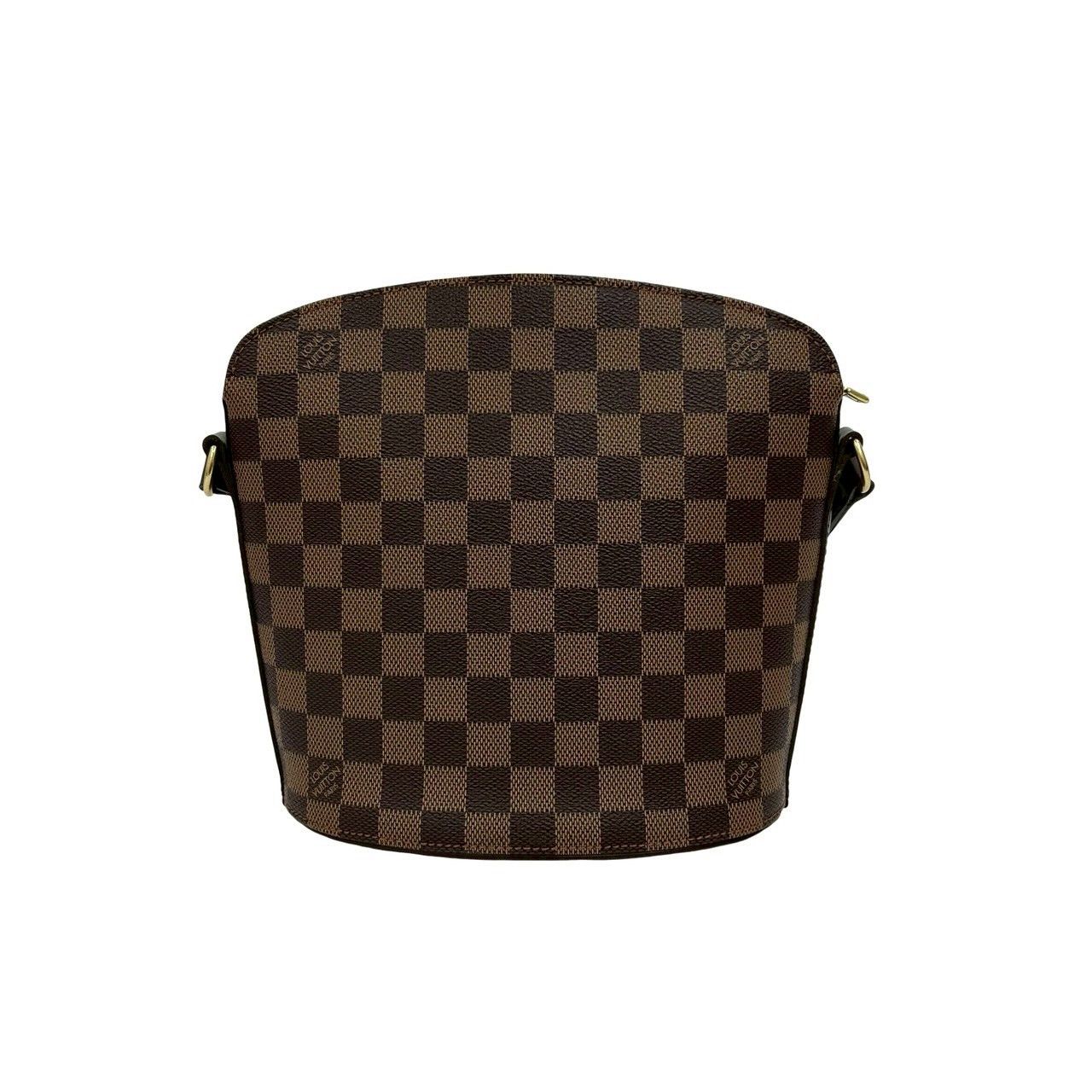 Louis Vuitton Louis Vuitton Louis Vuitton Drouot Damier Leather Shoulder Bag Canvas Shoulder Bag DUTY FREE for USA Size ONE SIZE - 4 Thumbnail