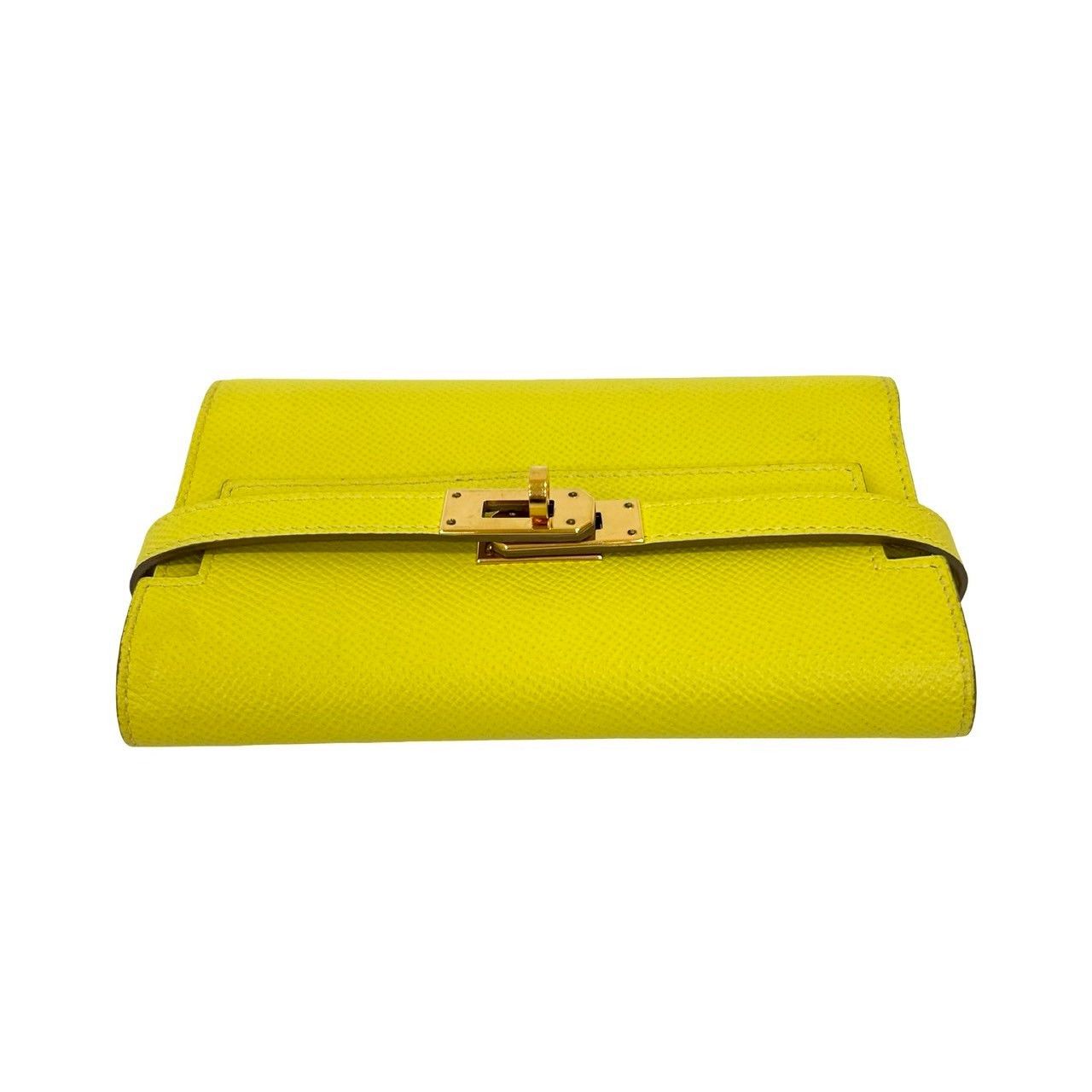 Hermes Hermes Hermes Kelly Wallet Epsom Leather Wallet Leather Short Wallet Stamp D (2019) DUTY FREE for USA Size ONE SIZE - 4 Thumbnail