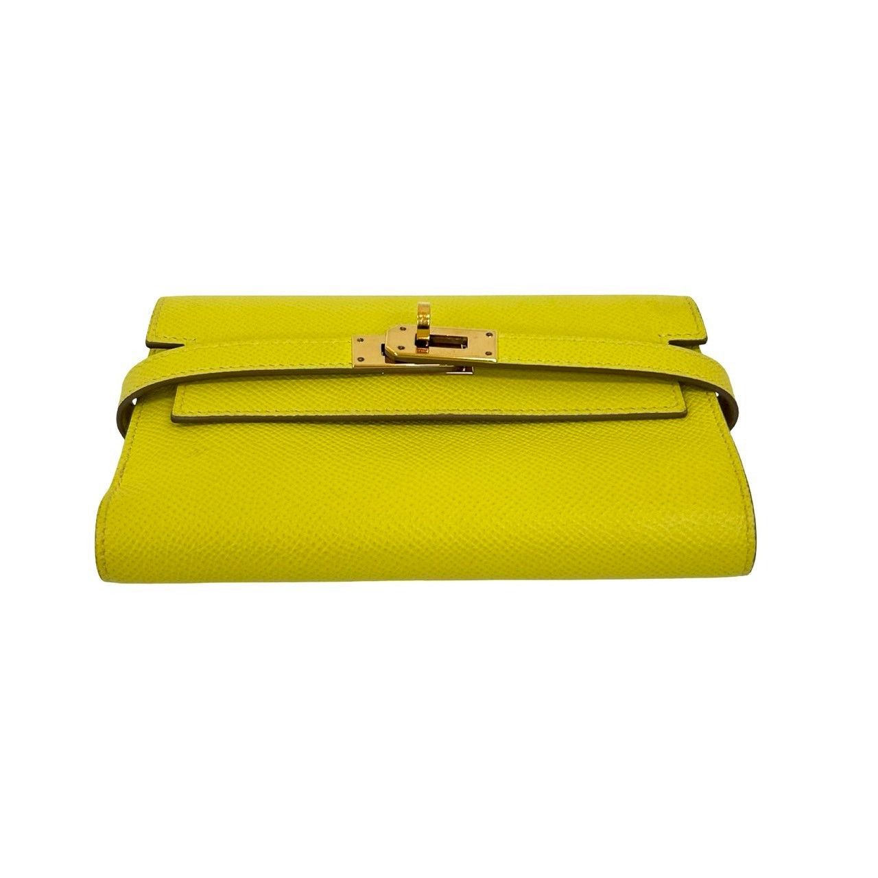 Hermes Hermes Hermes Kelly Wallet Epsom Leather Wallet Leather Short Wallet Stamp D (2019) DUTY FREE for USA Size ONE SIZE - 7 Thumbnail