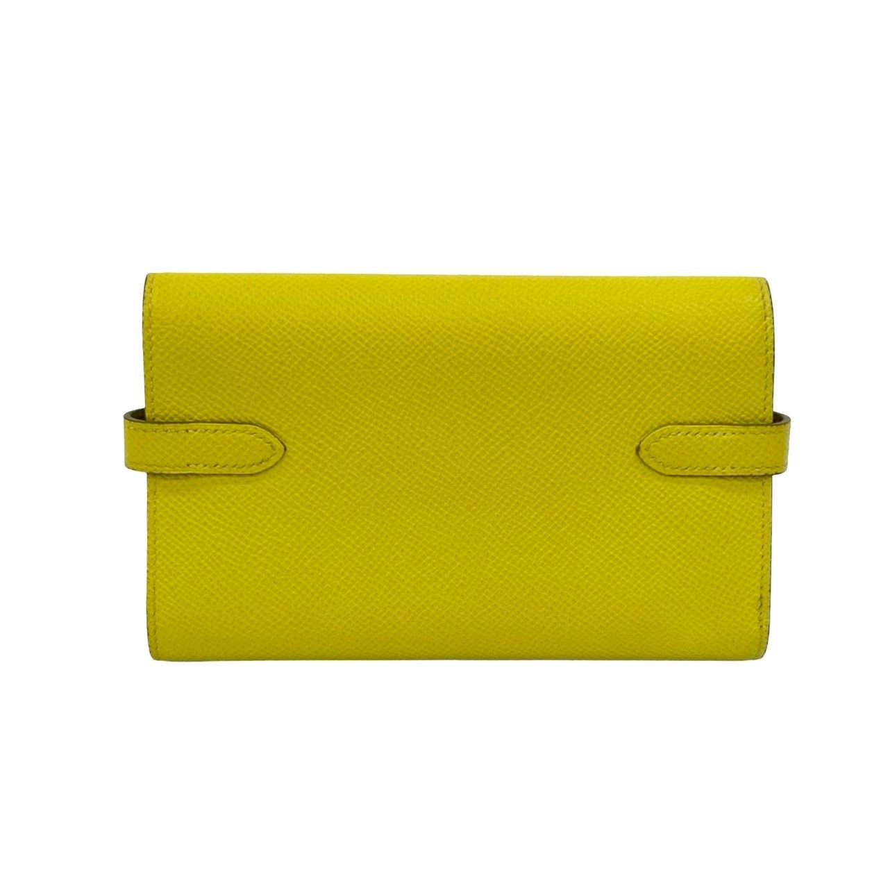 Hermes Hermes Hermes Kelly Wallet Epsom Leather Wallet Leather Short Wallet Stamp D (2019) DUTY FREE for USA Size ONE SIZE - 3 Thumbnail
