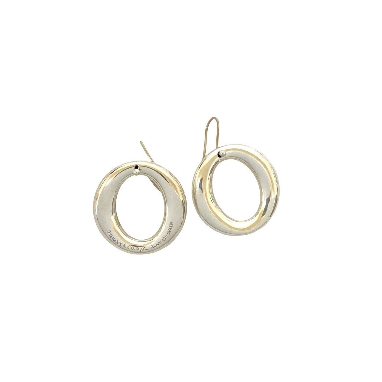 Tiffany & Co. Tiffany & Co. Tiffany & Co. Elsa Peretti Sevillana Silver Earrings Metal Earrings DUTY FREE for USA Size ONE SIZE - 6 Thumbnail