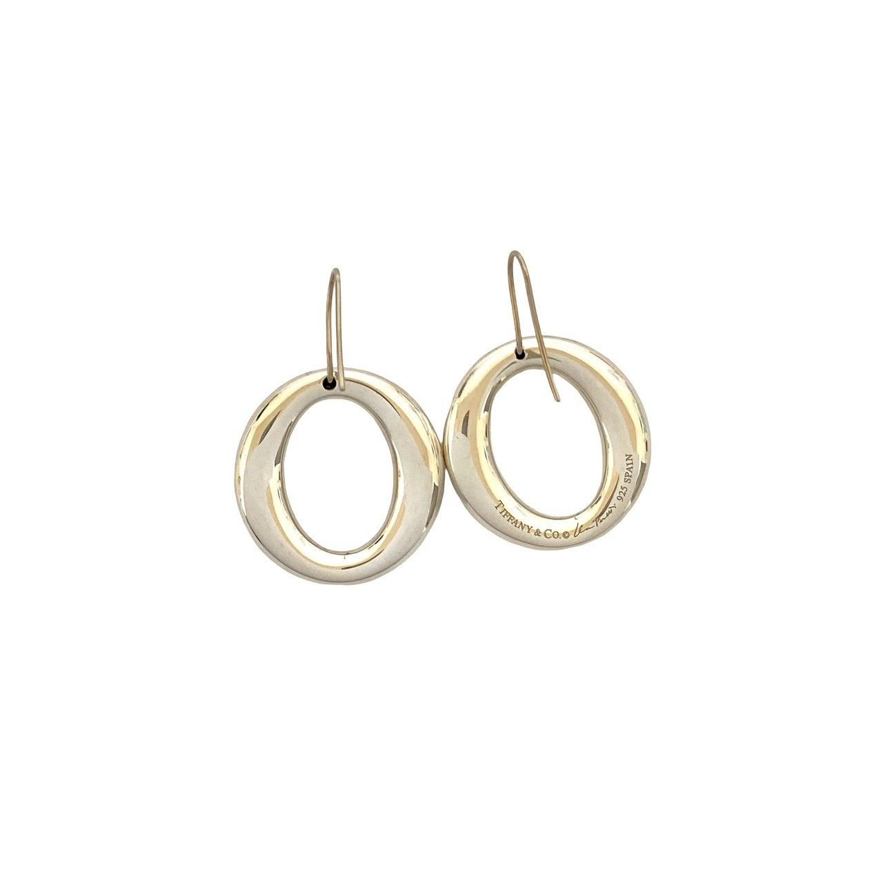 Tiffany & Co. Tiffany & Co. Tiffany & Co. Elsa Peretti Sevillana Silver Earrings Metal Earrings DUTY FREE for USA Size ONE SIZE - 7 Thumbnail