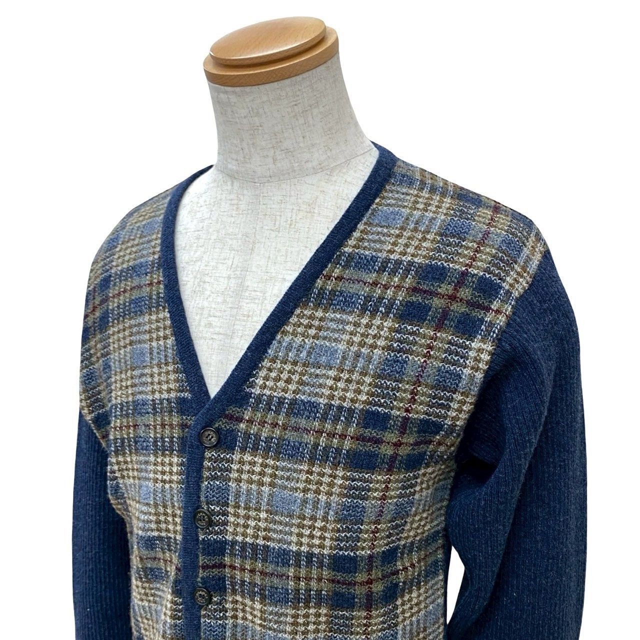 Hermes Hermes Hermes Wool Cardigan Cotton Tops DUTY FREE for USA Size ONE SIZE - 2 Thumbnail
