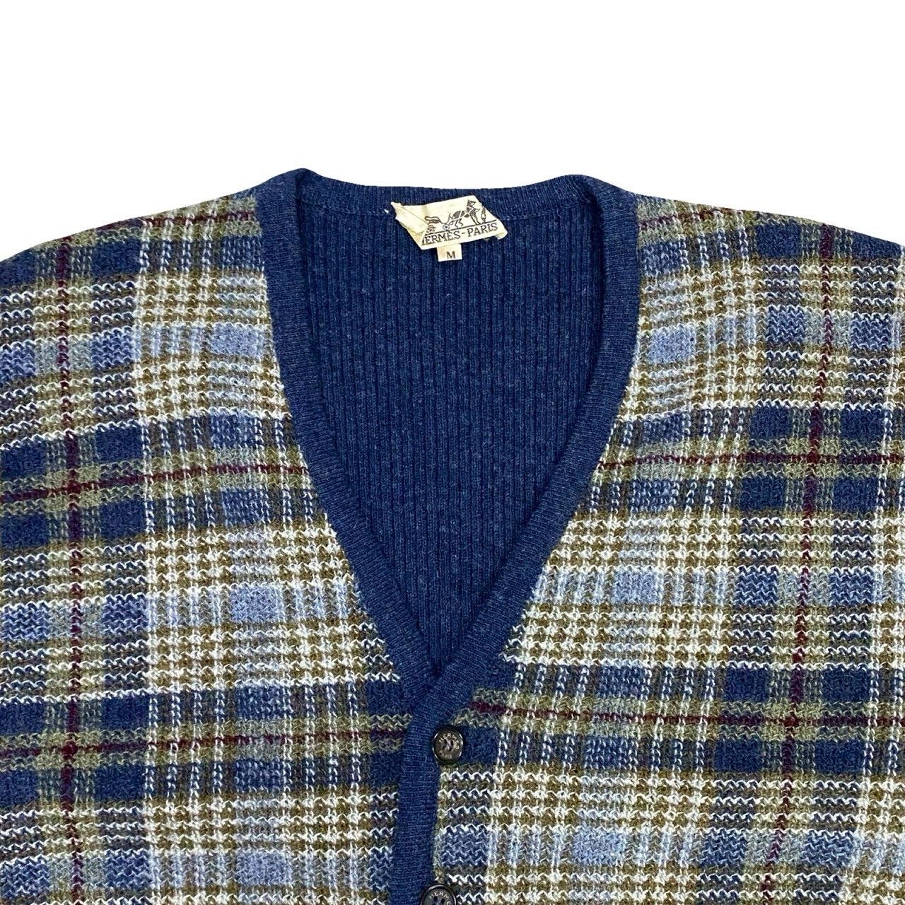 Hermes Hermes Hermes Wool Cardigan Cotton Tops DUTY FREE for USA Size ONE SIZE - 8 Thumbnail