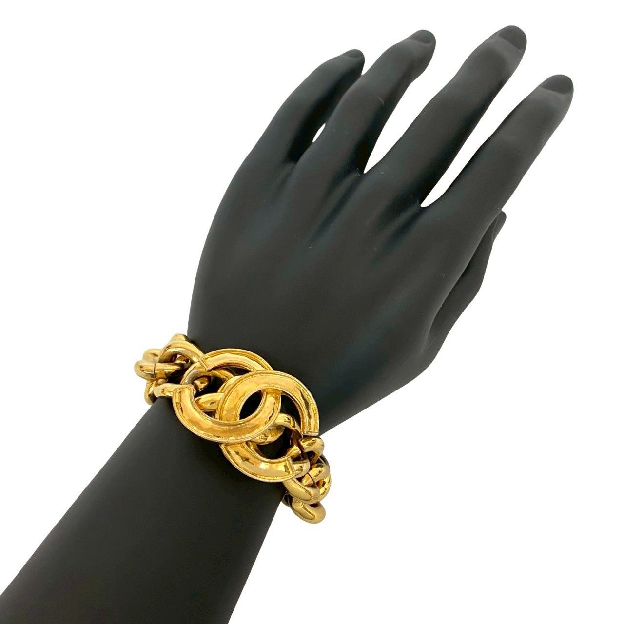 Chanel Chanel Chanel Coco Mark Bracelet Metal Bracelet DUTY FREE for USA Size ONE SIZE - 2 Thumbnail