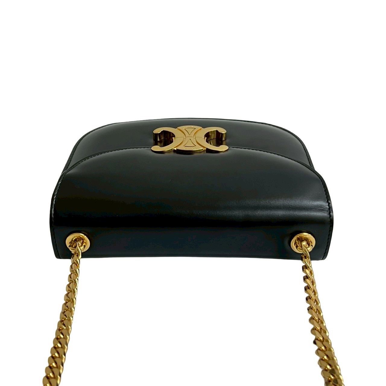 Celine Celine CELINE Teen Chain Besace Calf Leather Shoulder Bag Leather Shoulder Bag DUTY FREE for USA Size ONE SIZE - 5 Thumbnail