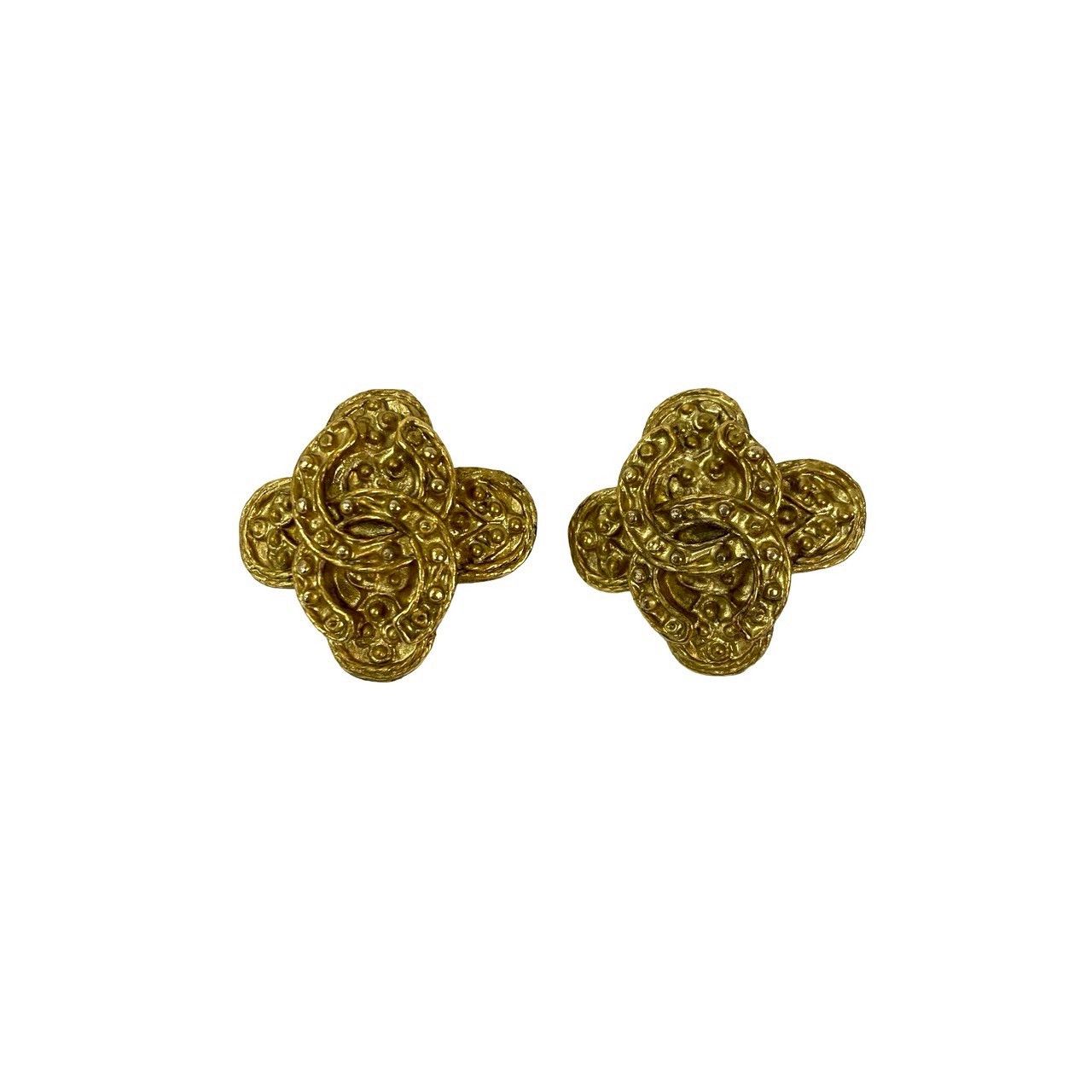 Chanel Chanel Chanel Coco Mark Earrings Metal Earrings DUTY FREE for USA Size ONE SIZE - 6 Thumbnail
