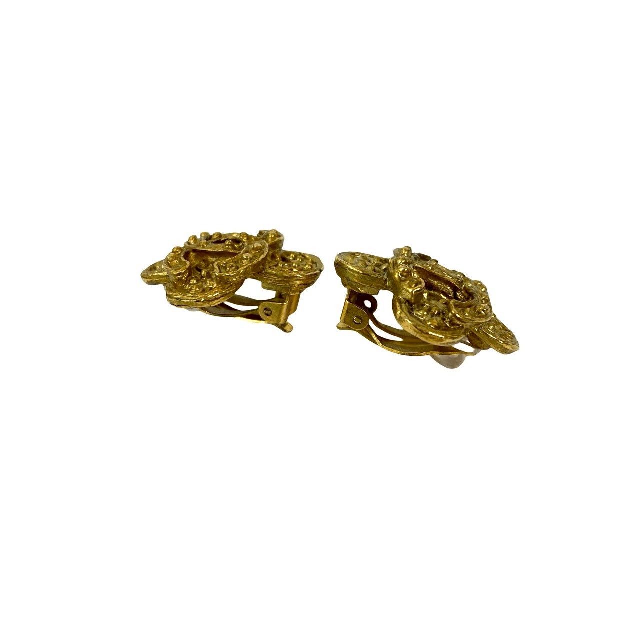 Chanel Chanel Chanel Coco Mark Earrings Metal Earrings DUTY FREE for USA Size ONE SIZE - 4 Thumbnail