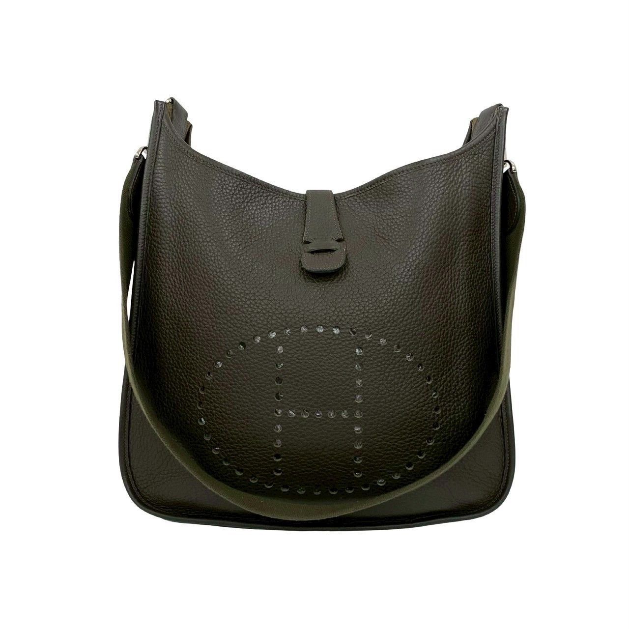 Hermes Hermes Hermes Evelyne III Taurillon Clemence Shoulder Bag Leather Shoulder Bag Stamp H (2004) DUTY FREE for USA Size ONE SIZE - 2 Thumbnail