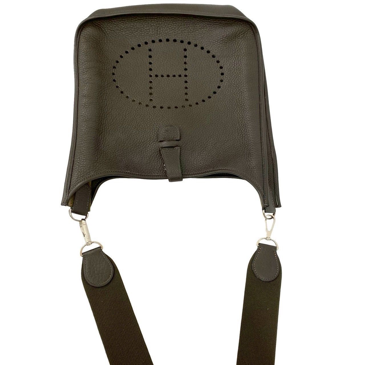 Hermes Hermes Hermes Evelyne III Taurillon Clemence Shoulder Bag Leather Shoulder Bag Stamp H (2004) DUTY FREE for USA Size ONE SIZE - 5 Thumbnail
