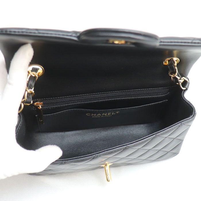 Chanel Chanel Chanel Mini Classic Lambskin 2way Bag Leather Shoulder Bag A69900 DUTY FREE for USA Size ONE SIZE - 3 Thumbnail
