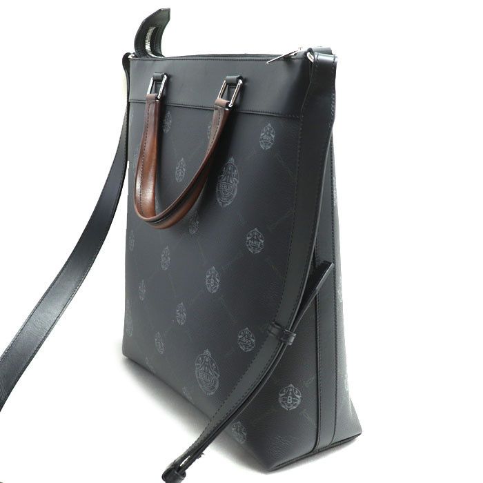 Other Other Berluti Passenger Vertical Leather Coated Canvas 2way Tote Bag Leather Tote Bag DUTY FREE for USA Size ONE SIZE - 2 Thumbnail