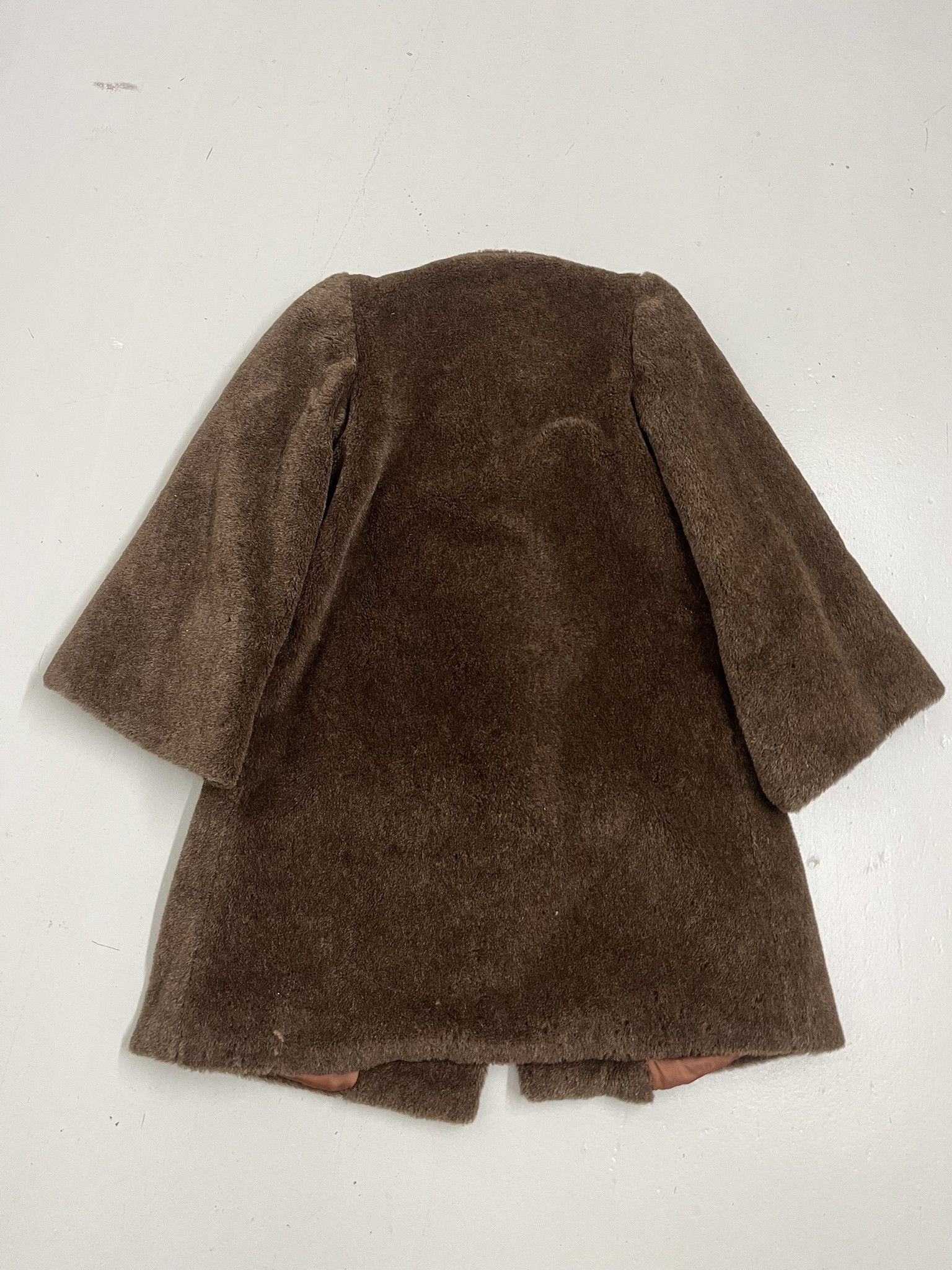 Wilsons Leather Vintage 90s Fur Coat Satin Lined Trench Coat Size M Size US M / EU 48-50 / 2 - 3 Thumbnail