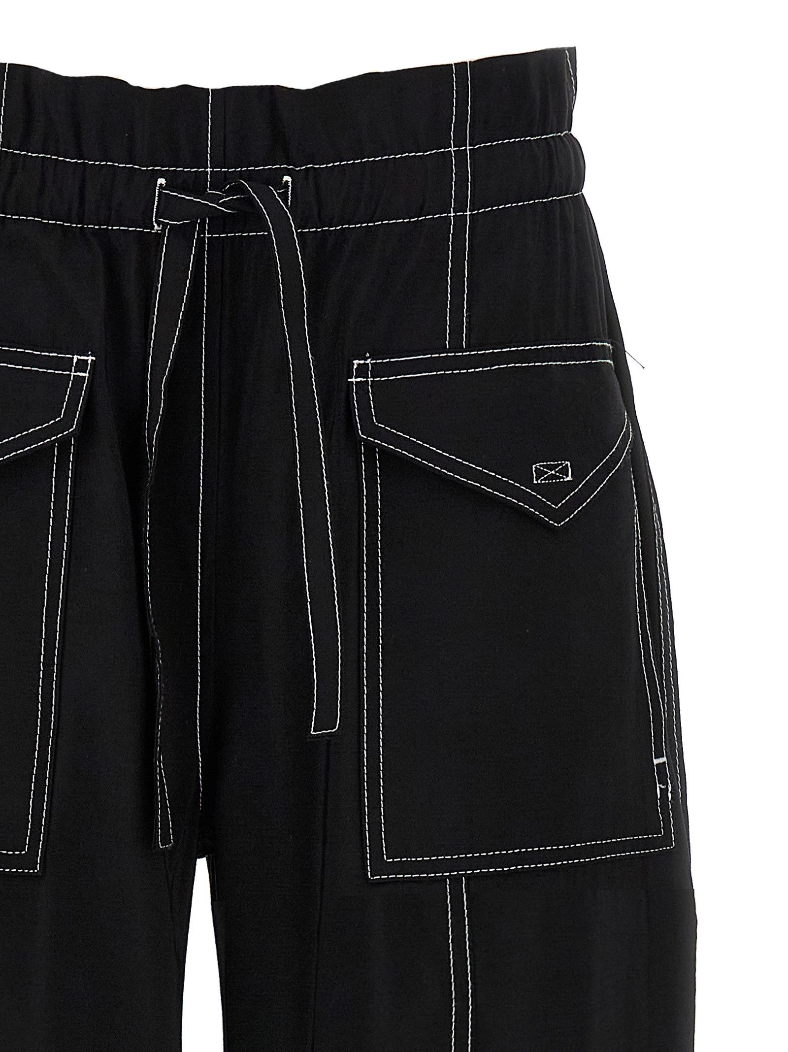 Ganni 'Light Slub Pocket' Pants Size 26" / US 2 / IT 38 - 3 Thumbnail