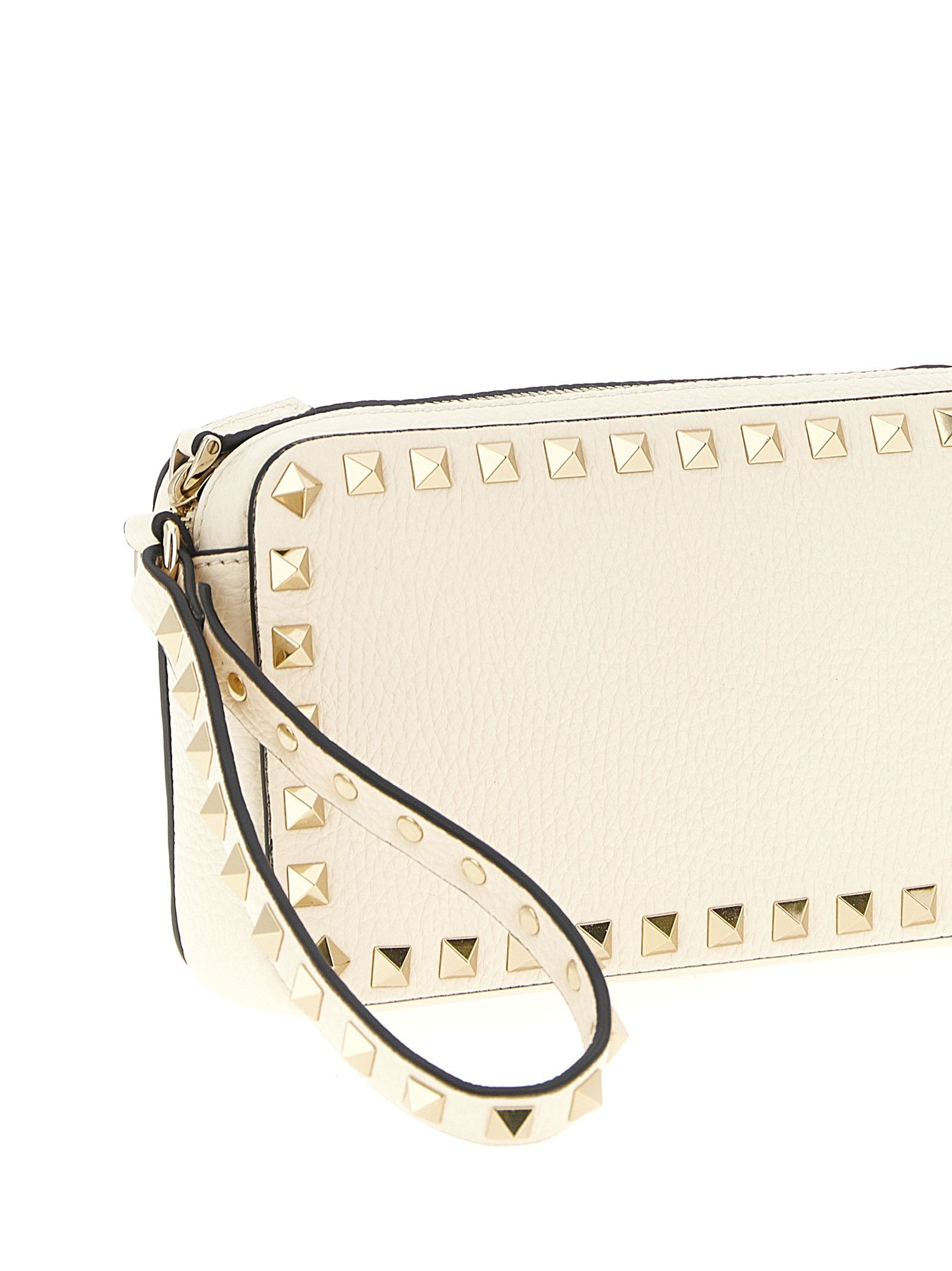 Valentino Valentino Garavani 'Rockstud' Clutch Bag Size ONE SIZE - 3 Thumbnail