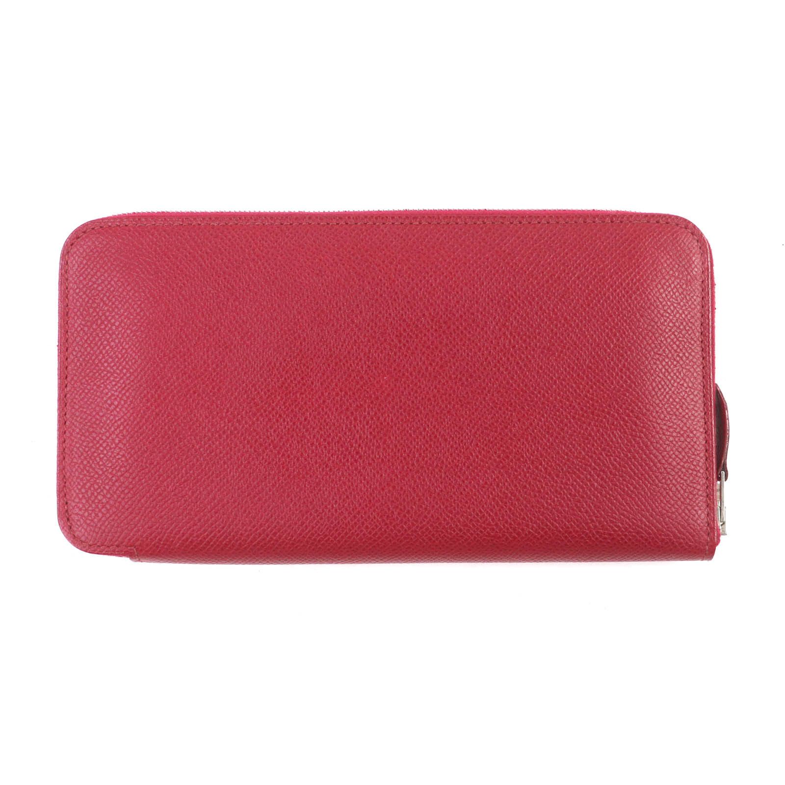 Hermes Hermes Hermes Azap Long Epsom Leather Zip Wallet Leather Long Wallet Stamp R (2014) DUTY FREE for USA Size ONE SIZE - 3 Thumbnail