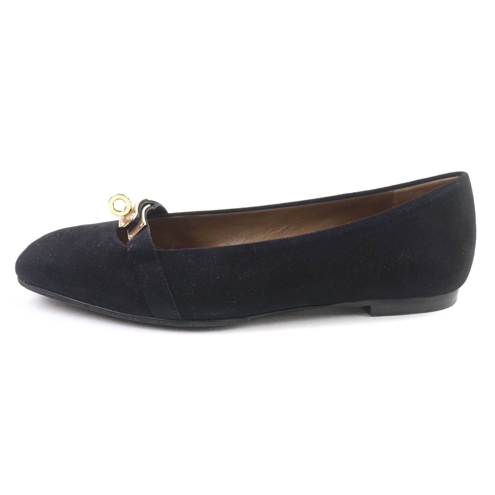 Hermes Hermes Hermes Bilbao Kelly Buckle Suede Pumps Suede Shoes DUTY FREE for USA Size ONE SIZE - 5 Thumbnail