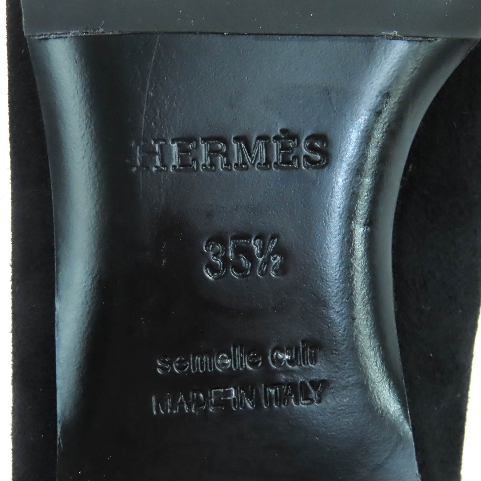 Hermes Hermes Hermes Bilbao Kelly Buckle Suede Pumps Suede Shoes DUTY FREE for USA Size ONE SIZE - 11 Thumbnail