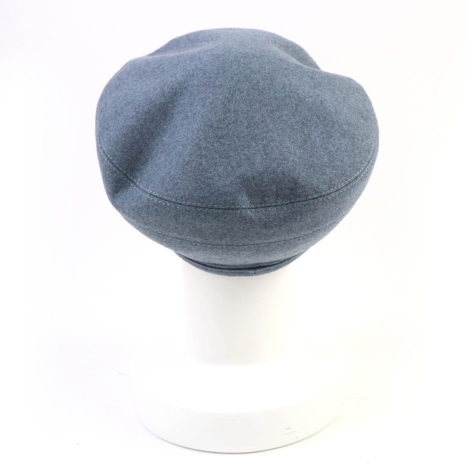 Hermes Hermes Hermes Saint Honor Serie Cashmere Beret Natural Material Hats DUTY FREE for USA Size ONE SIZE - 4 Thumbnail